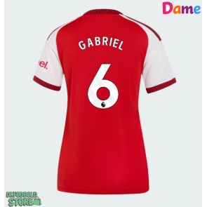 Arsenal Gabriel Magalhaes #6 Replika Hjemmebanetrøje Dame 2026-27 Kortærmet